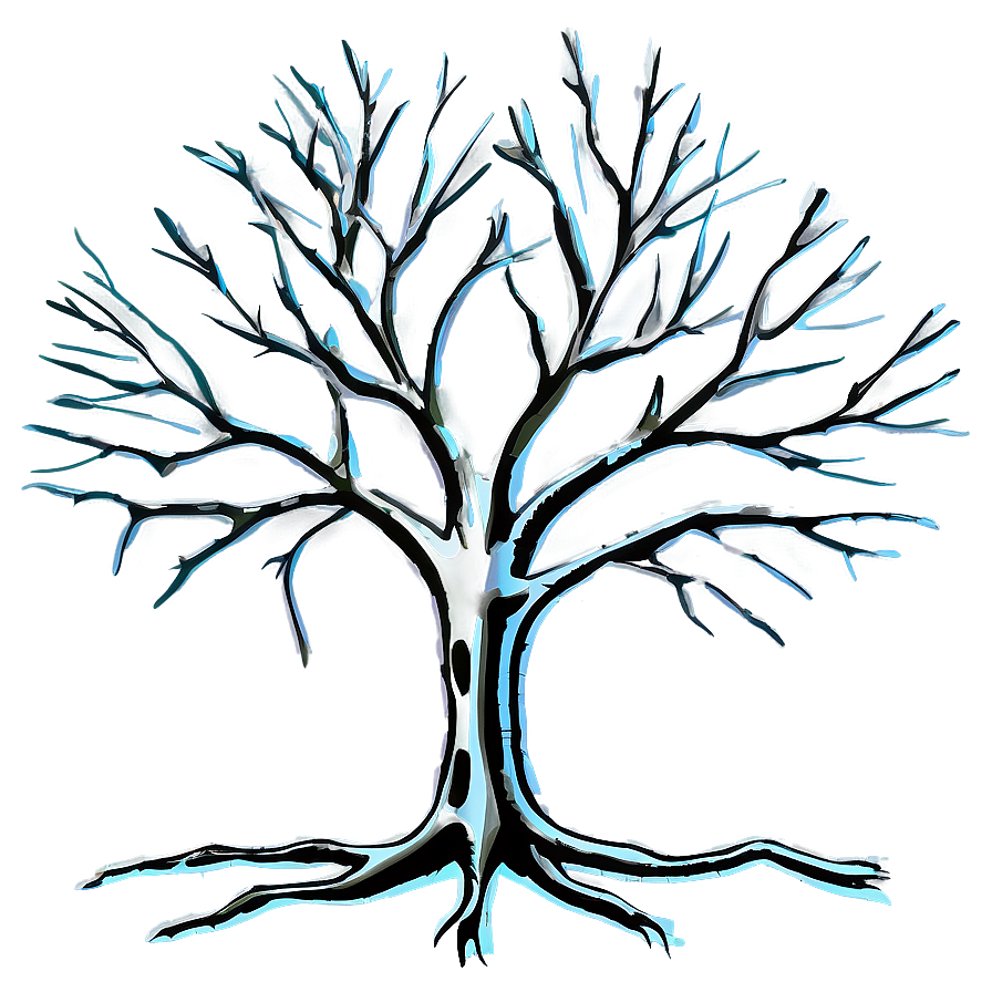 Bare Tree Outline Png 49