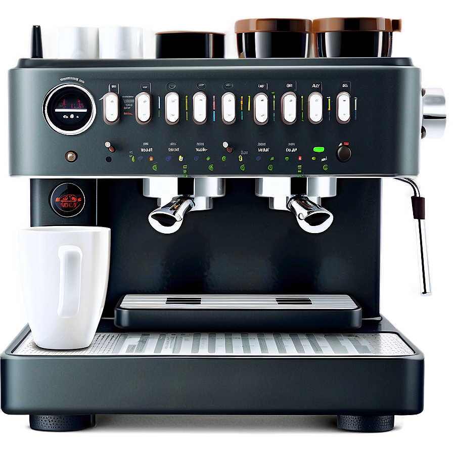 Barista And Espresso Machine Png 66