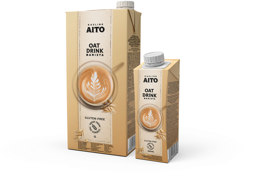 Barista Oat Drink Packaging