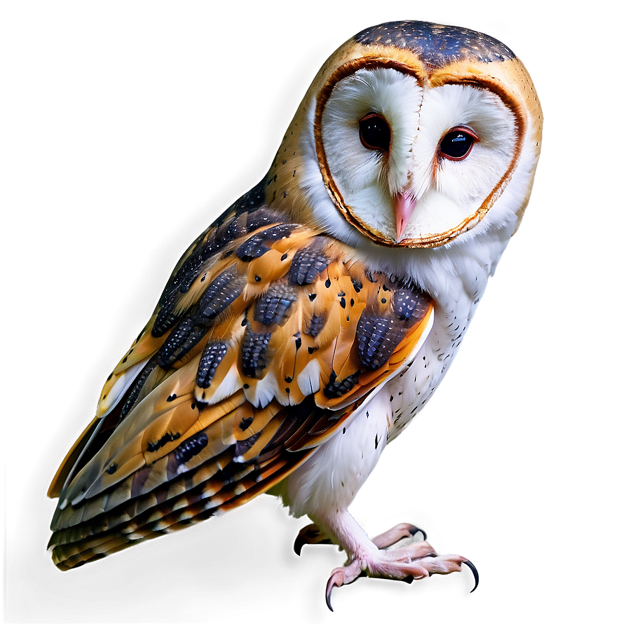 Barn Owl Looking Back Png 06252024