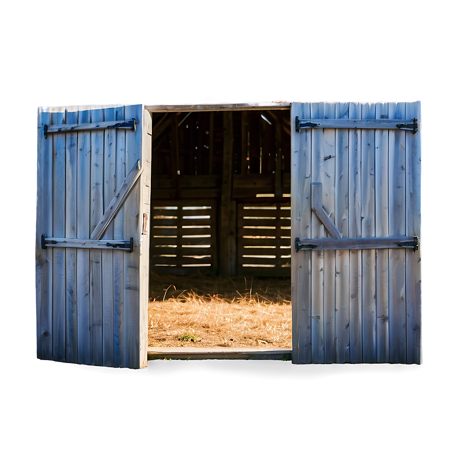 Barn With Open Doors Png 9