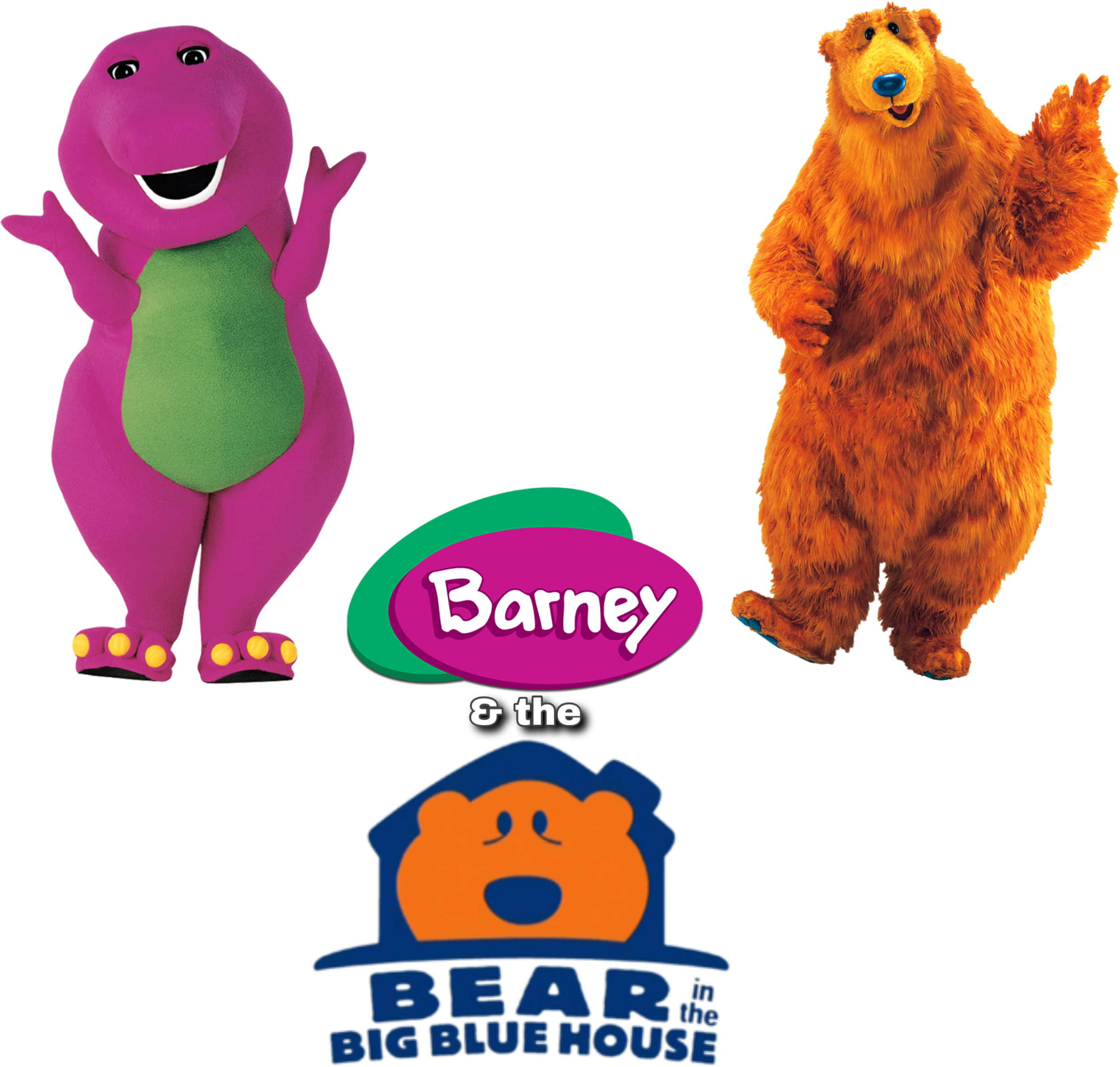 Barneyand Bear T V Characters