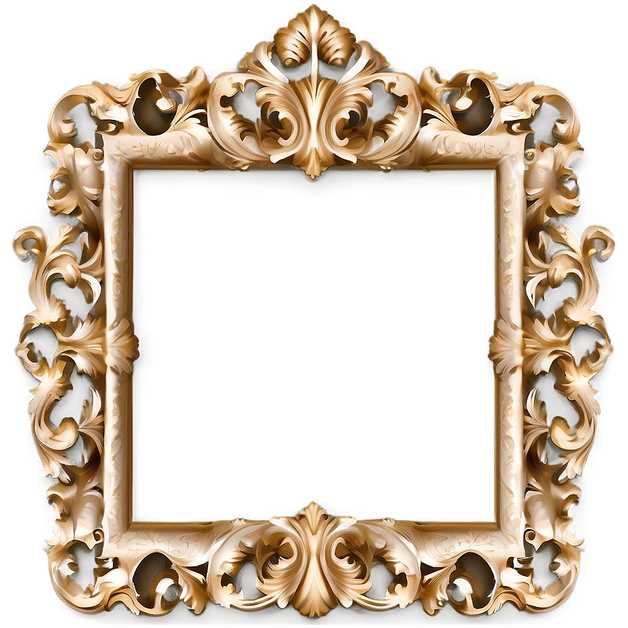 Baroque Photo Frame Png Ate25