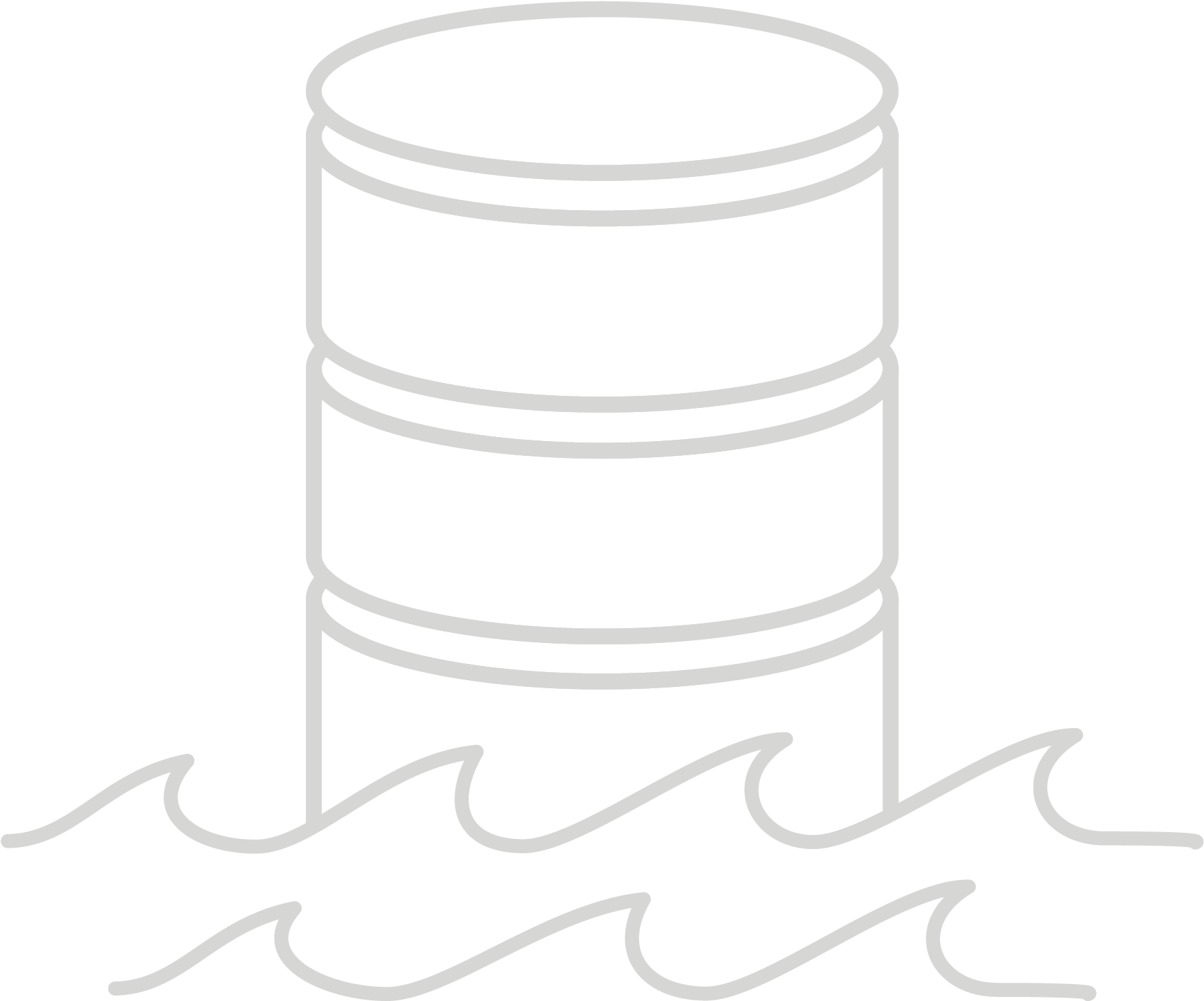 Barrel Floatingon Water