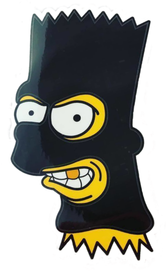 Bart Simpson Character Graphic
