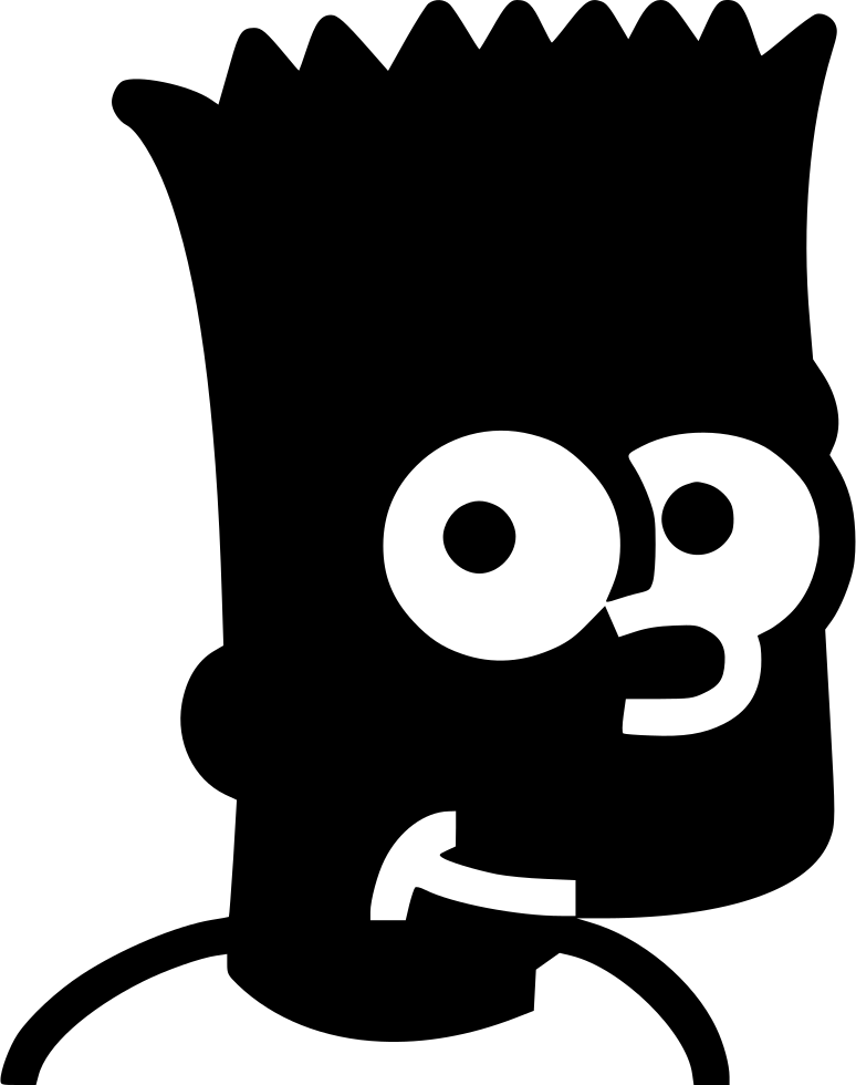 Bart Simpson Silhouette