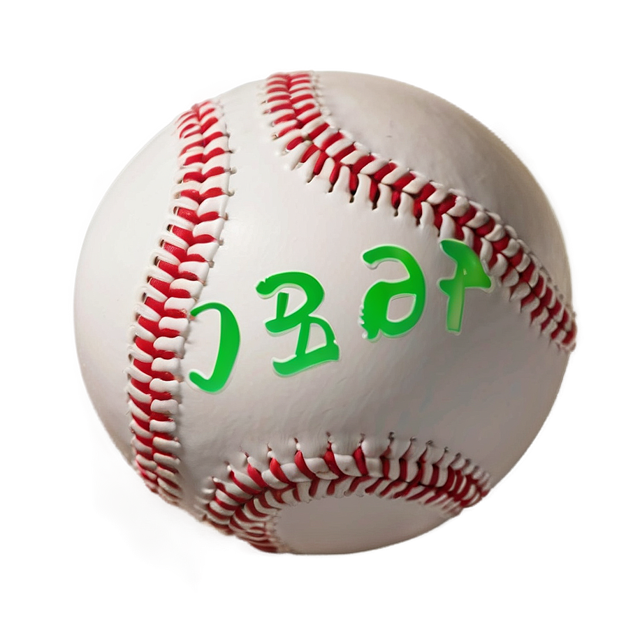 Baseball Autograph Png 05032024