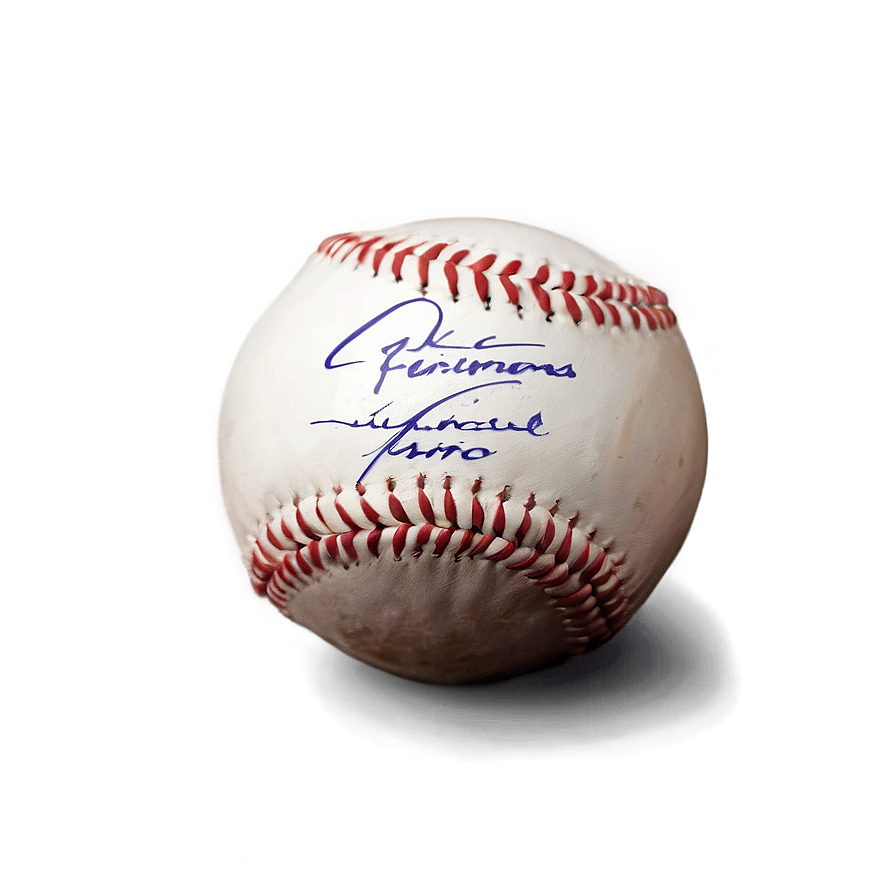 Baseball Autograph Png 61