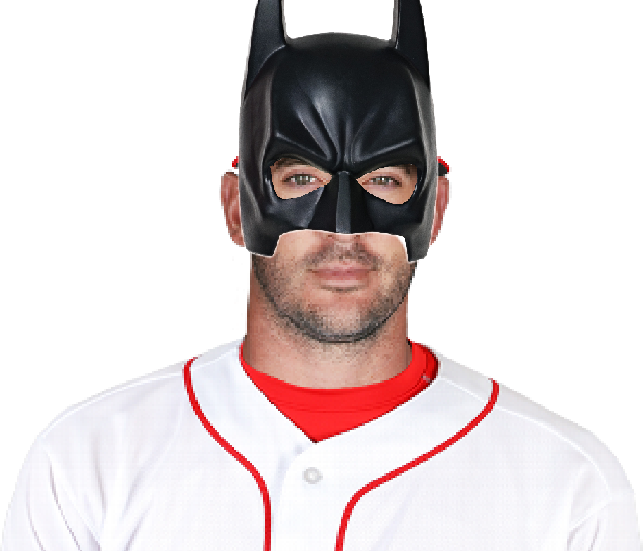 Baseball Batman Mask Fusion