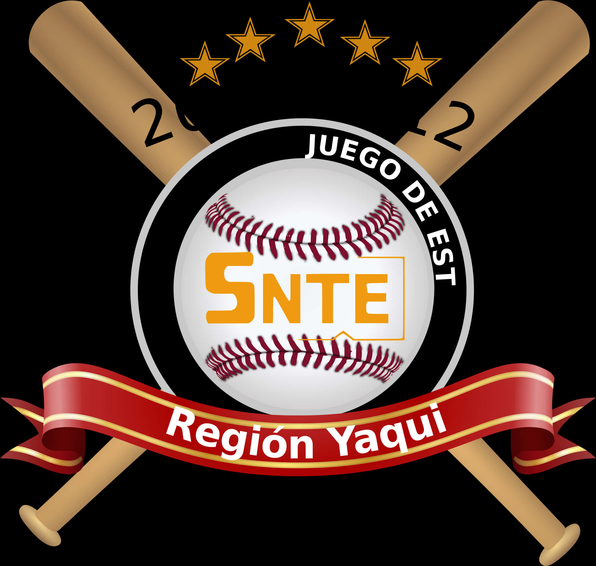 Baseball Emblem S N T E Region Yaqui