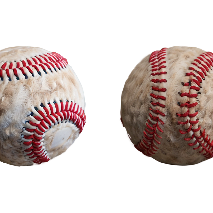 Baseball Seams With Dust Effect Png 06282024