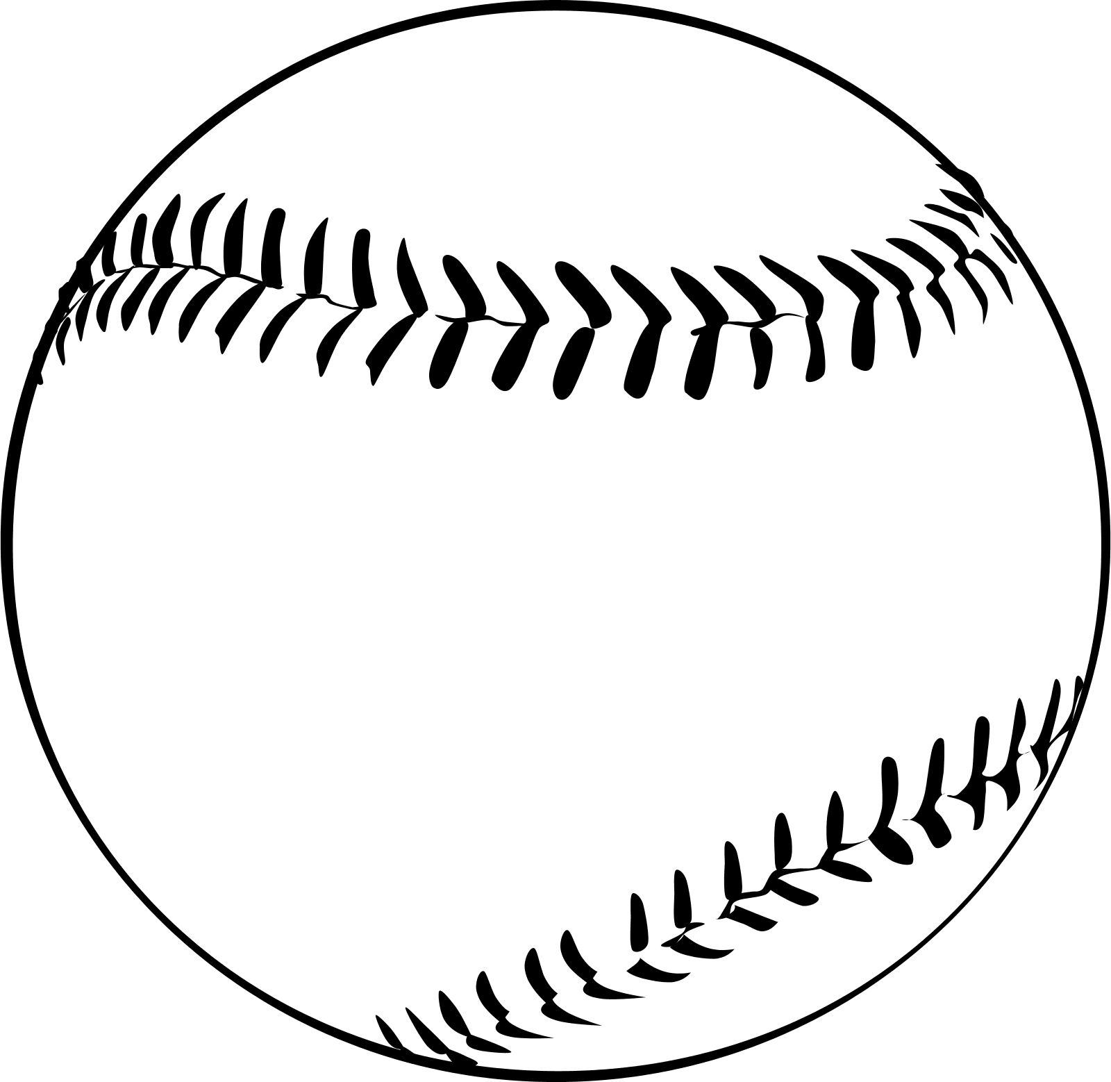 Baseball Stitches Graphic