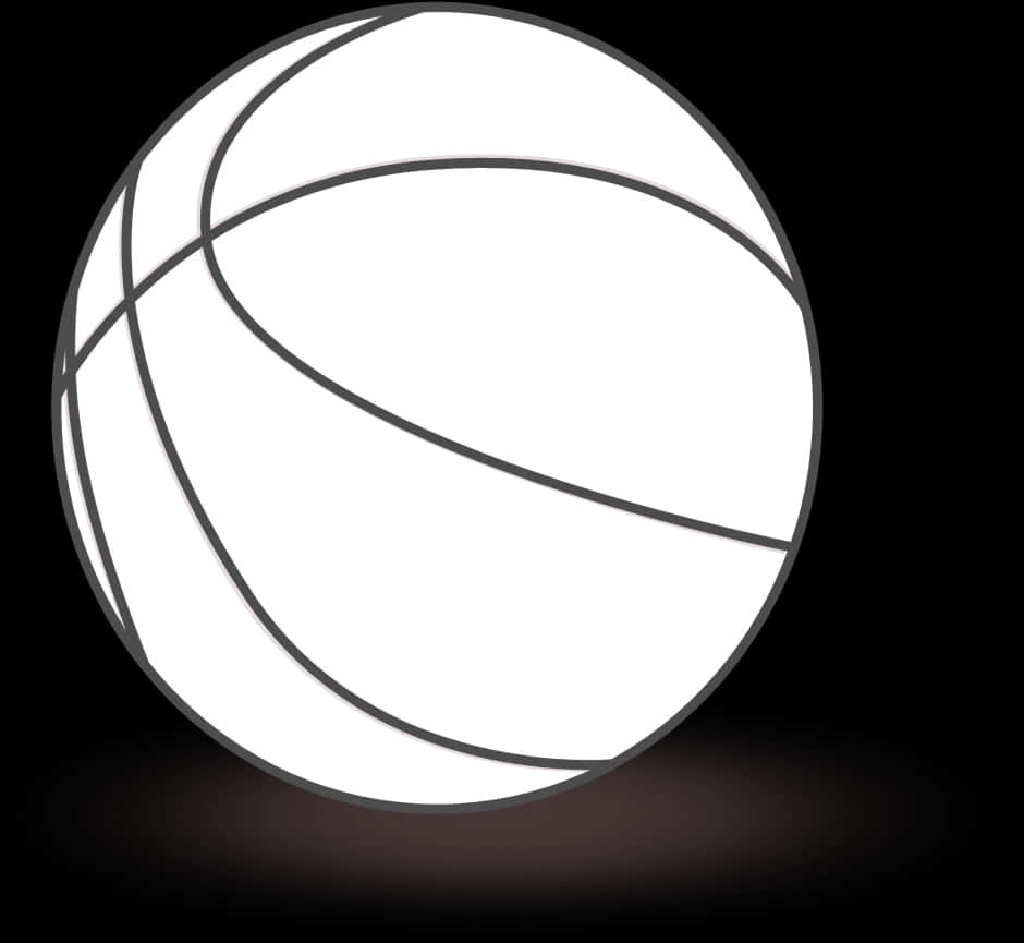 Basketball Icon Silhouette