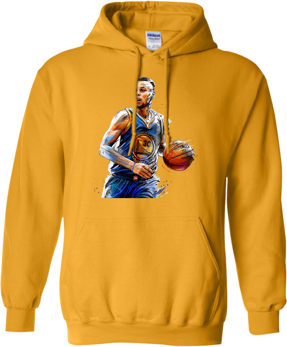 Basketball Player Illustration Hoodie