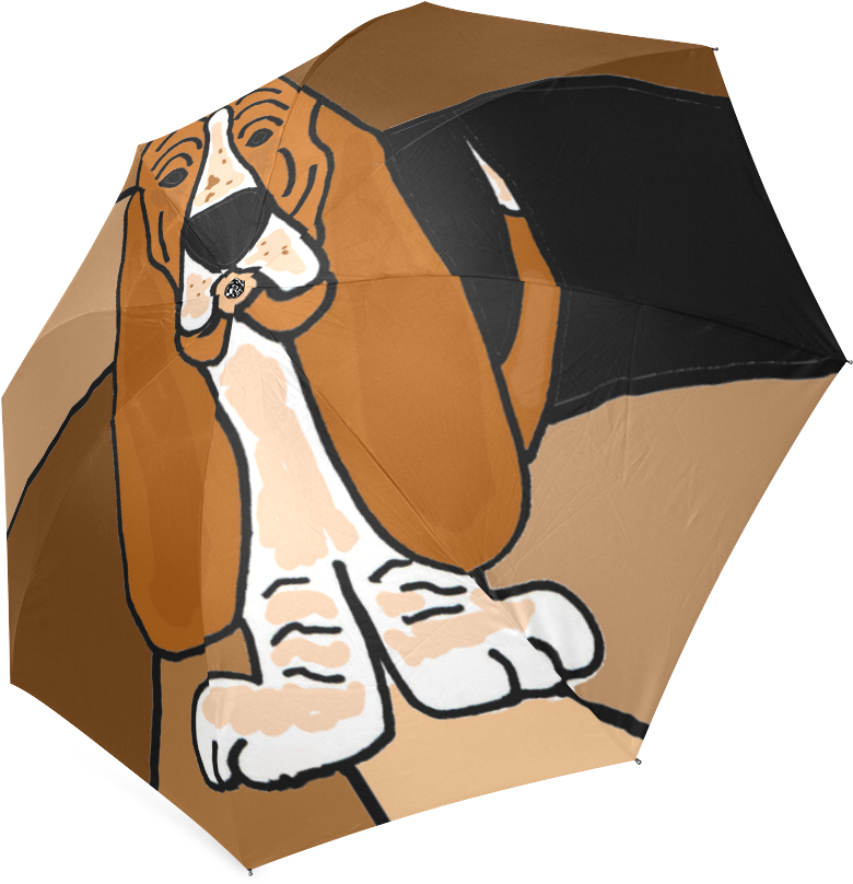 Basset Hound Umbrella Design