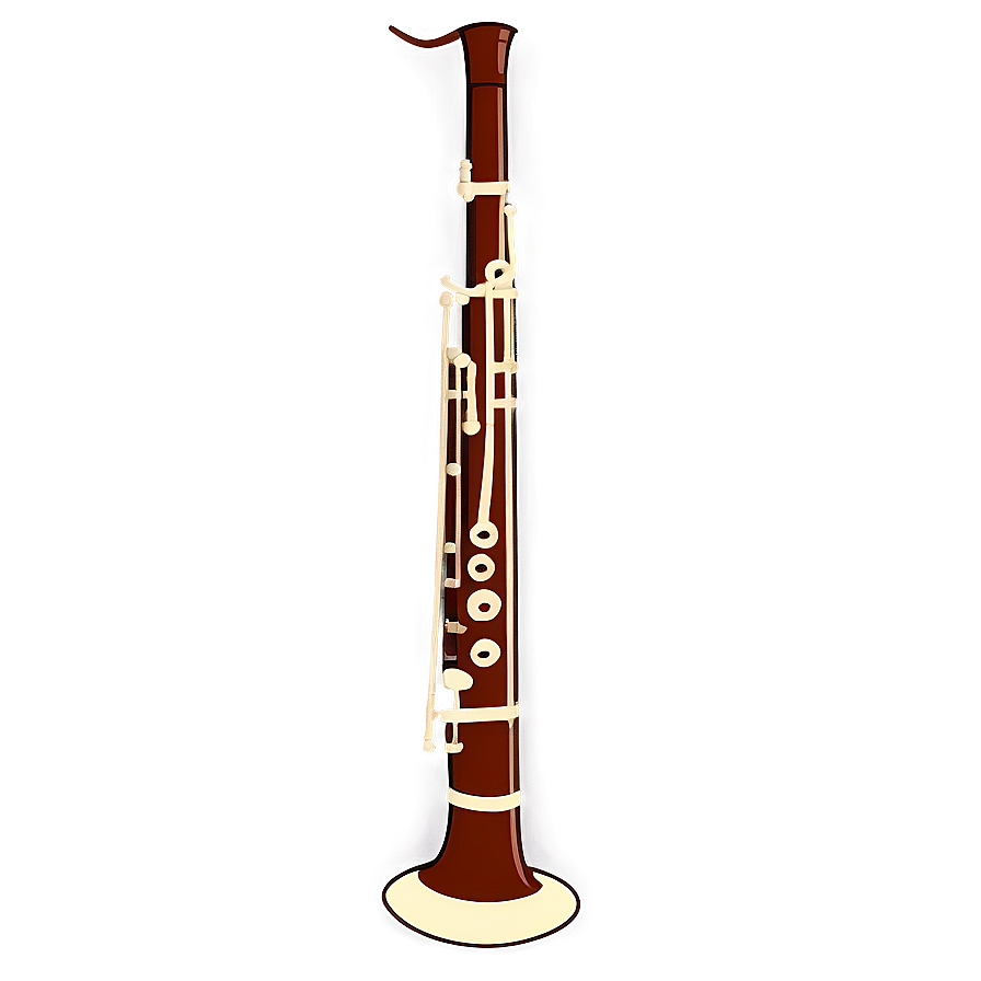 Bassoon On Blue Png Poj