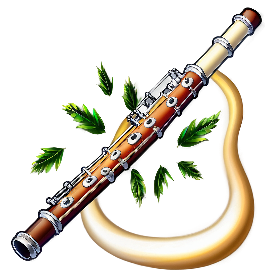 Bassoon Woodwind Beauty Png 06272024