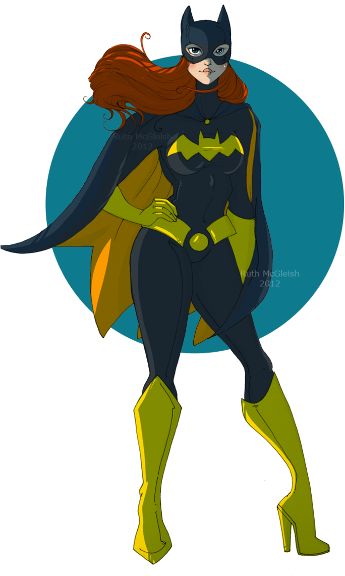 Batgirl Animated Character Pose