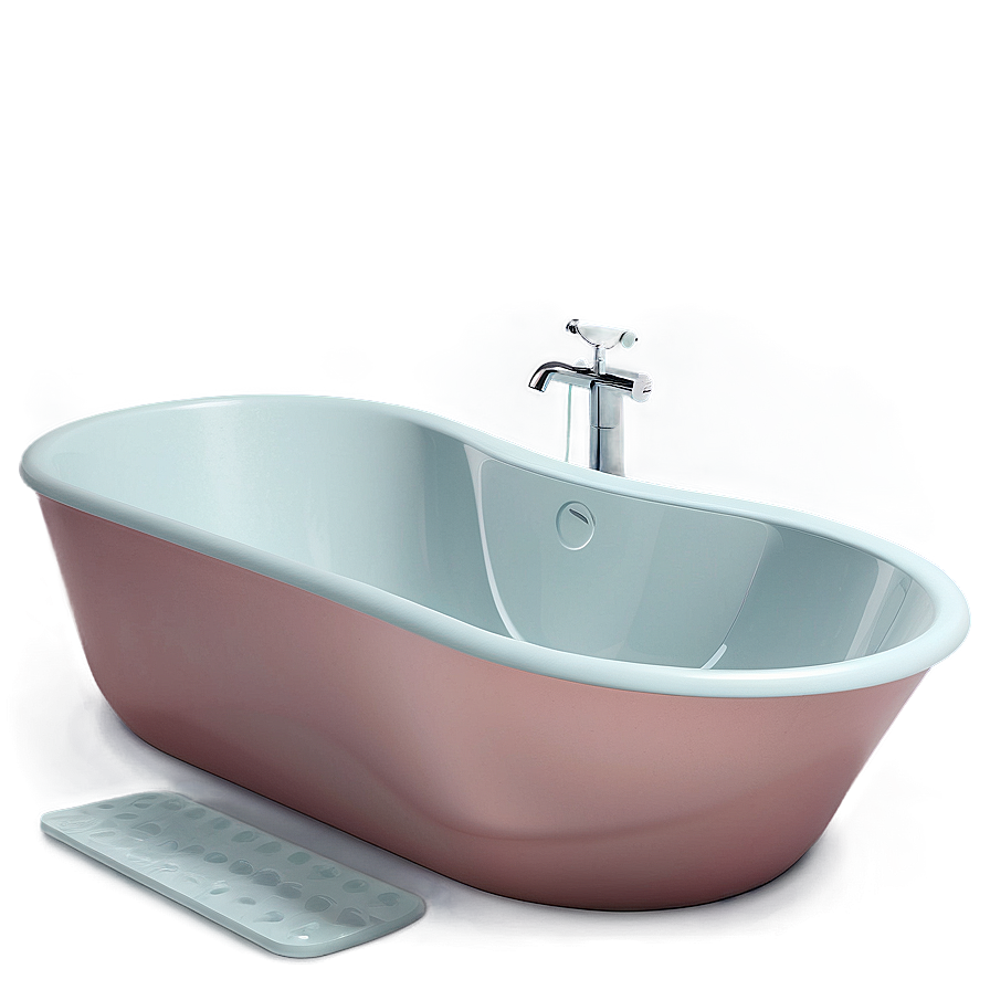 Bathtub With Non-slip Surface Png Tjn81