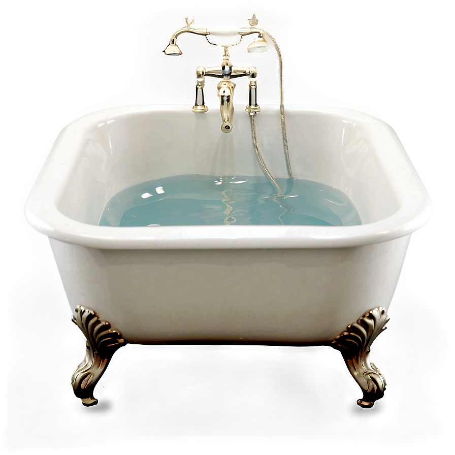 Bathtub With Overflow Png 17