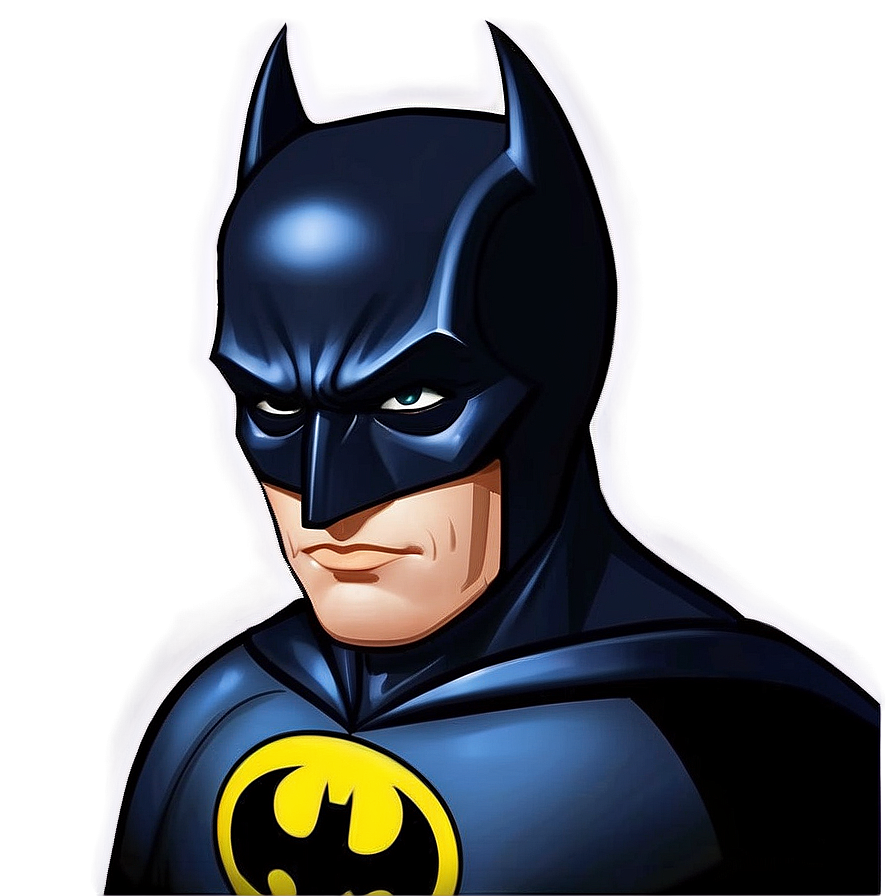 Batman Cartoon Portrait Png Ggw