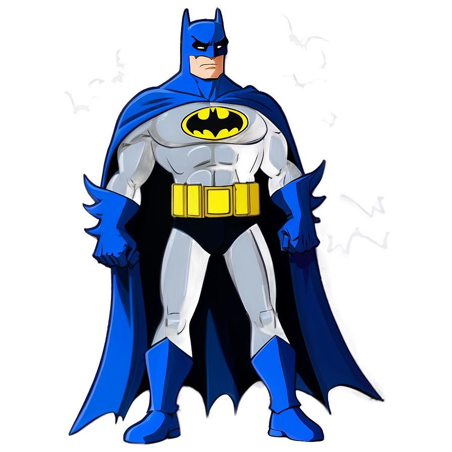 Batman In Gotham Cartoon Png 06252024