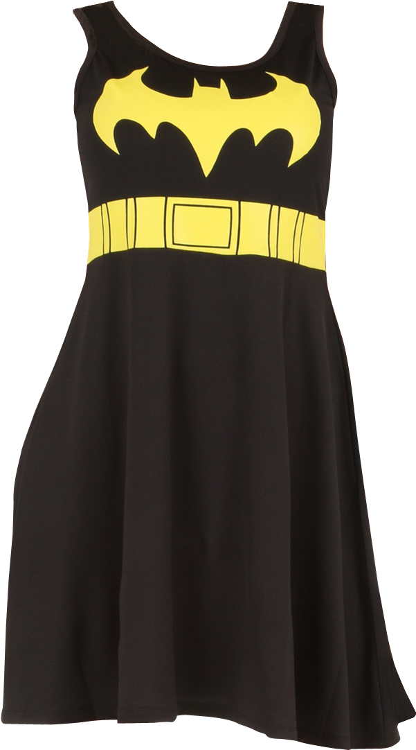 Batman Inspired Sleeveless Dress.png