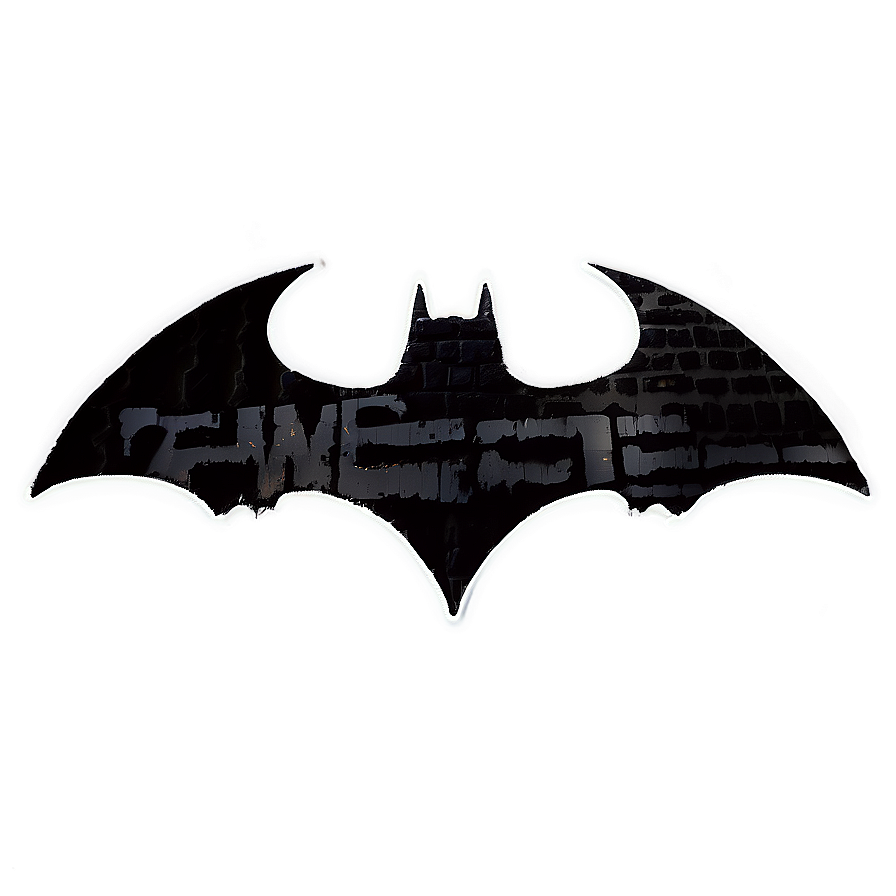 Batman Logo Graffiti Style Png 05042024