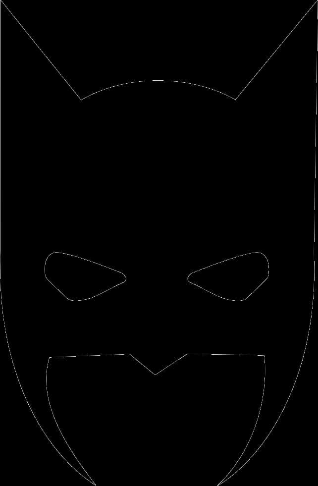 Batman Silhouette Outline