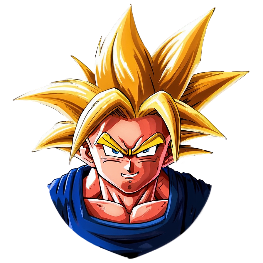 Battle Super Saiyan Hair Png Ter64