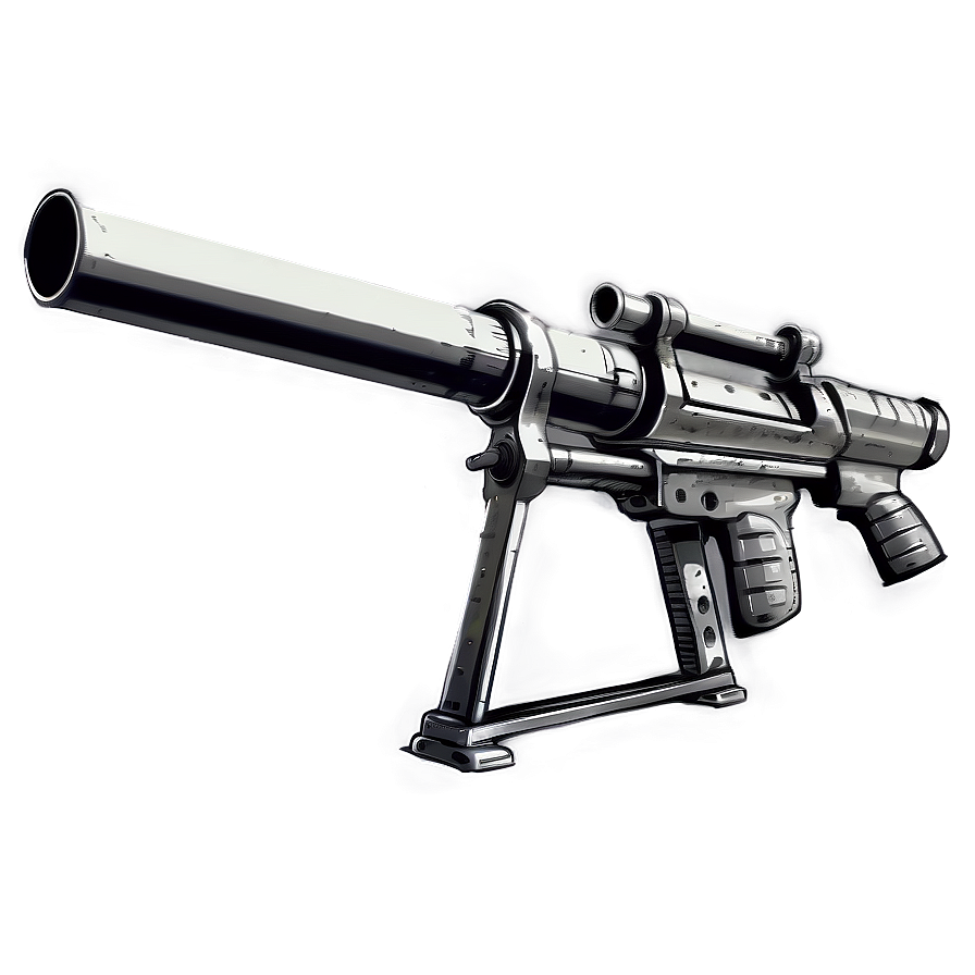 Bazooka Sketch Png 06132024