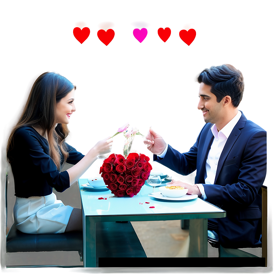 Be My Valentine Romantic Dinner Png Fnv81