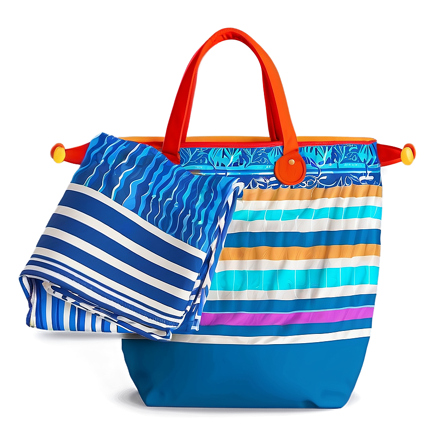 Beach Bag And Towel Set Png 06292024