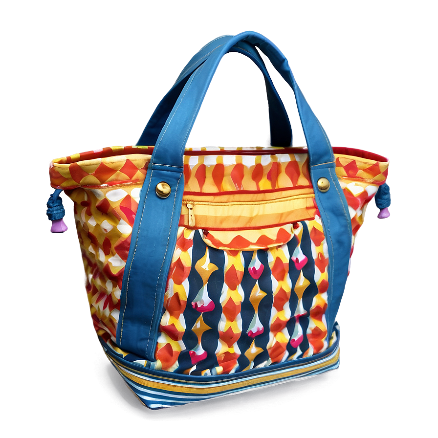 Beach Bag With Pockets Png 84