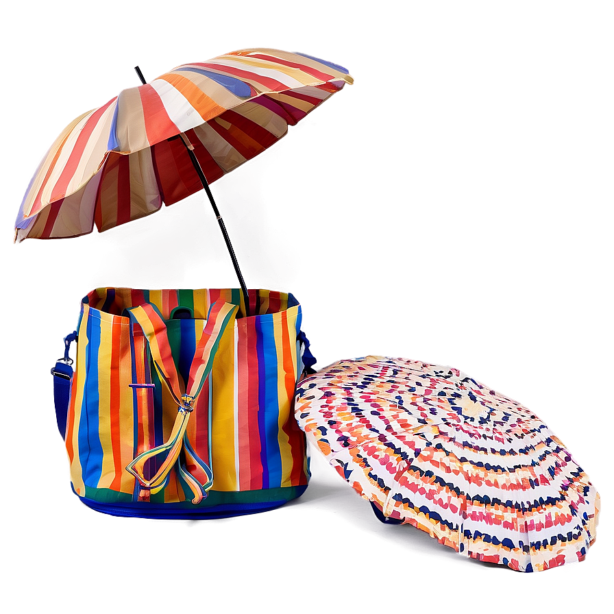 Beach Bag With Umbrella Holder Png 12