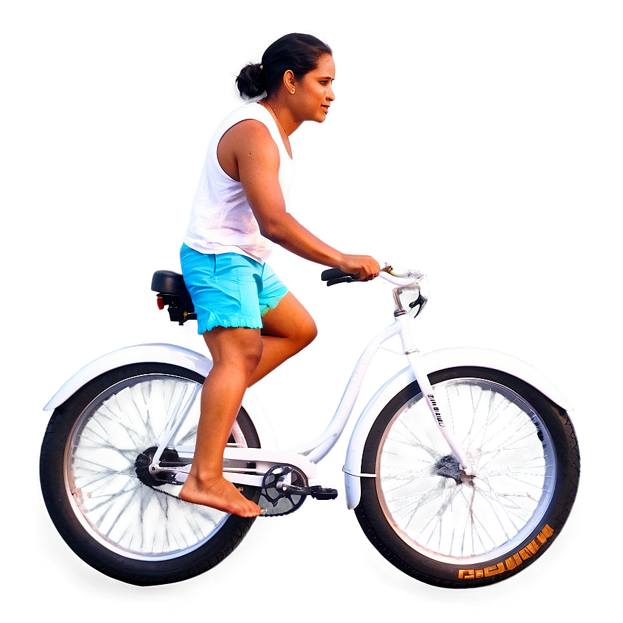 Beach Cruiser Biking Png 06282024