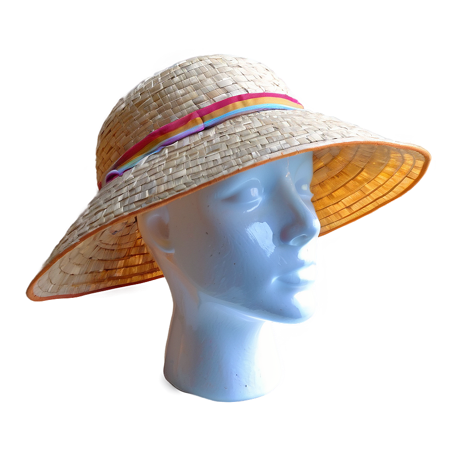 Beach Hat With Sunshade Png Euc