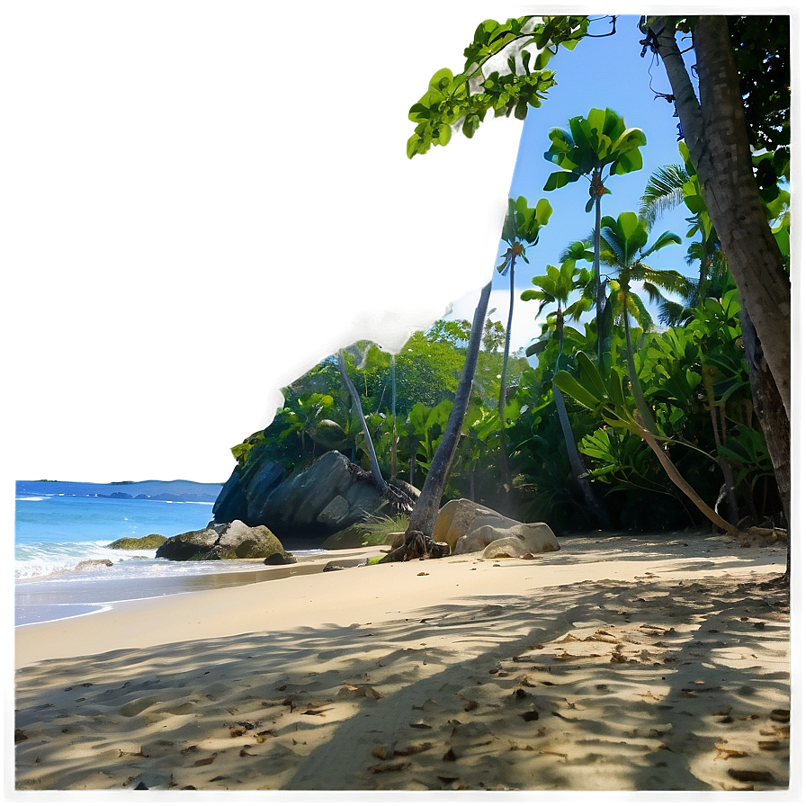 Beach Hiking Trail Png 43