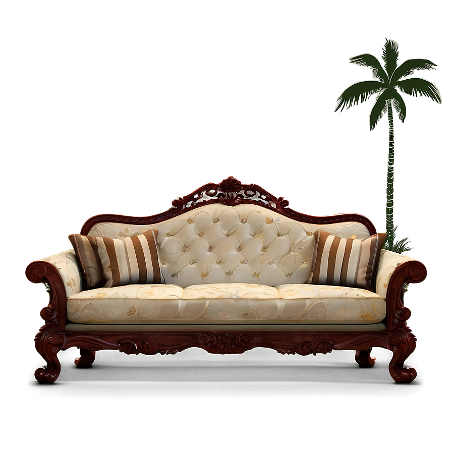 Beach House Couch Png 05252024