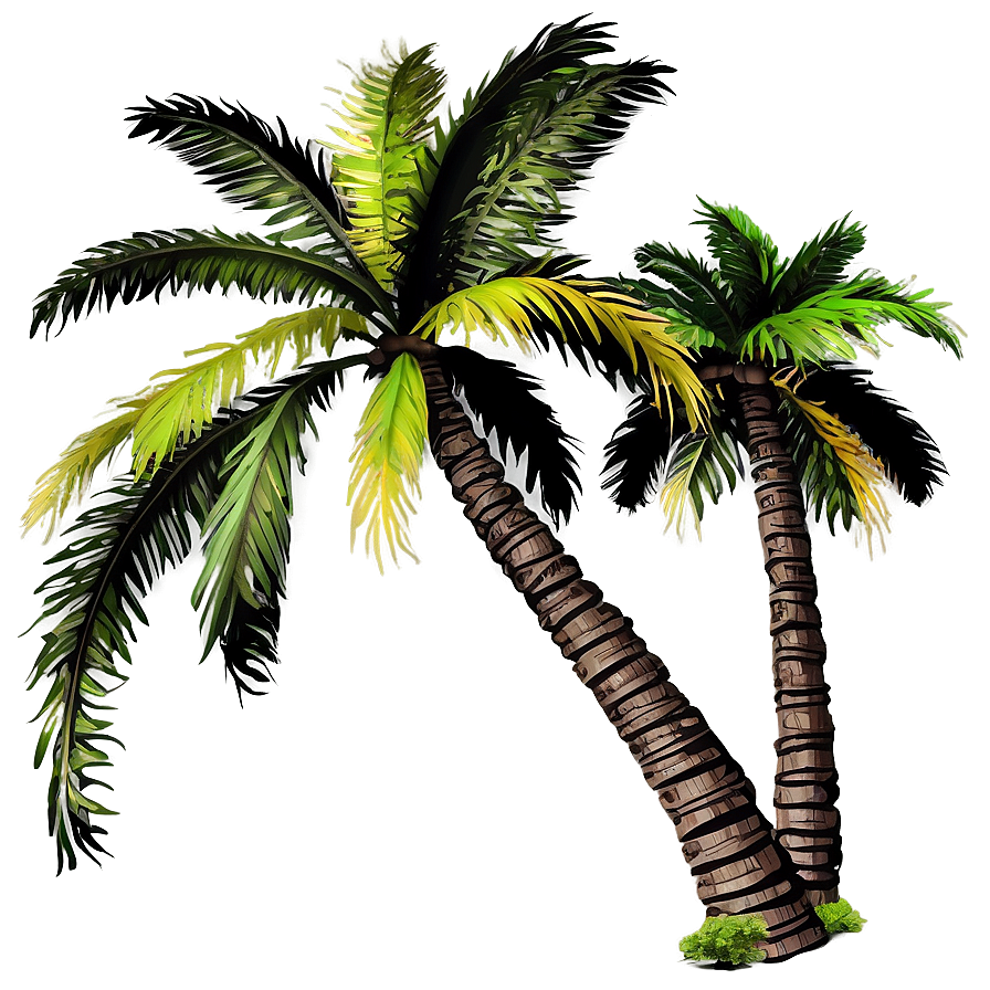 Beach Palm Trees Png 05042024