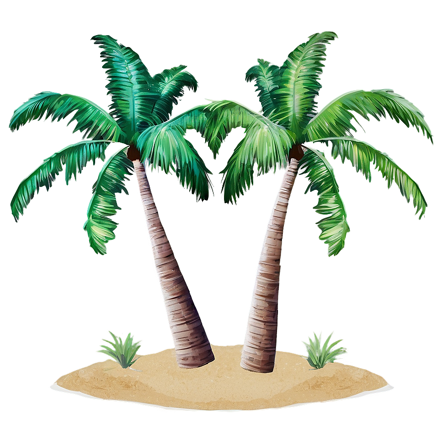 Beach Palm Trees Png 88