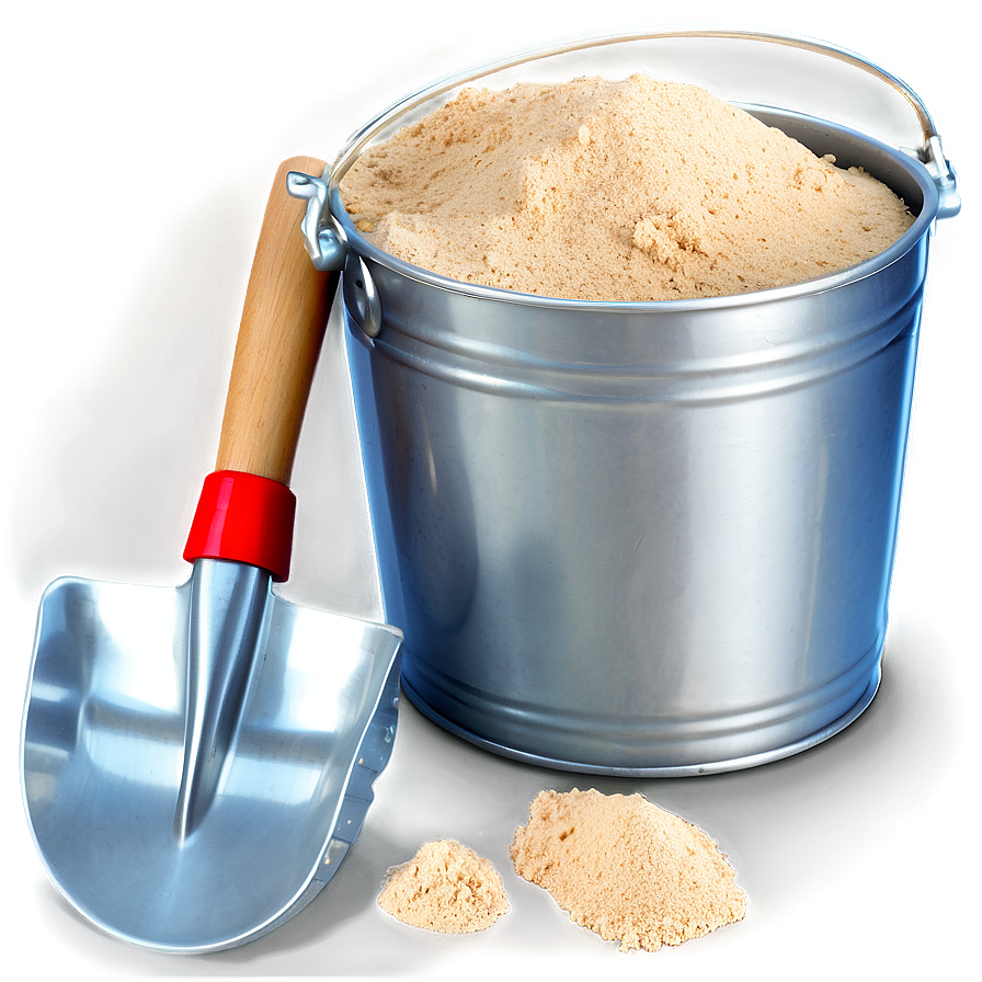 Beach Sand Bucket And Shovel Png 06292024