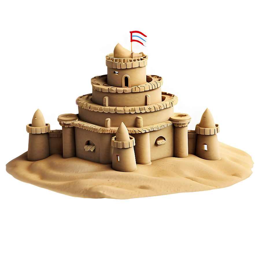 Beach Sand Castle Png Ops