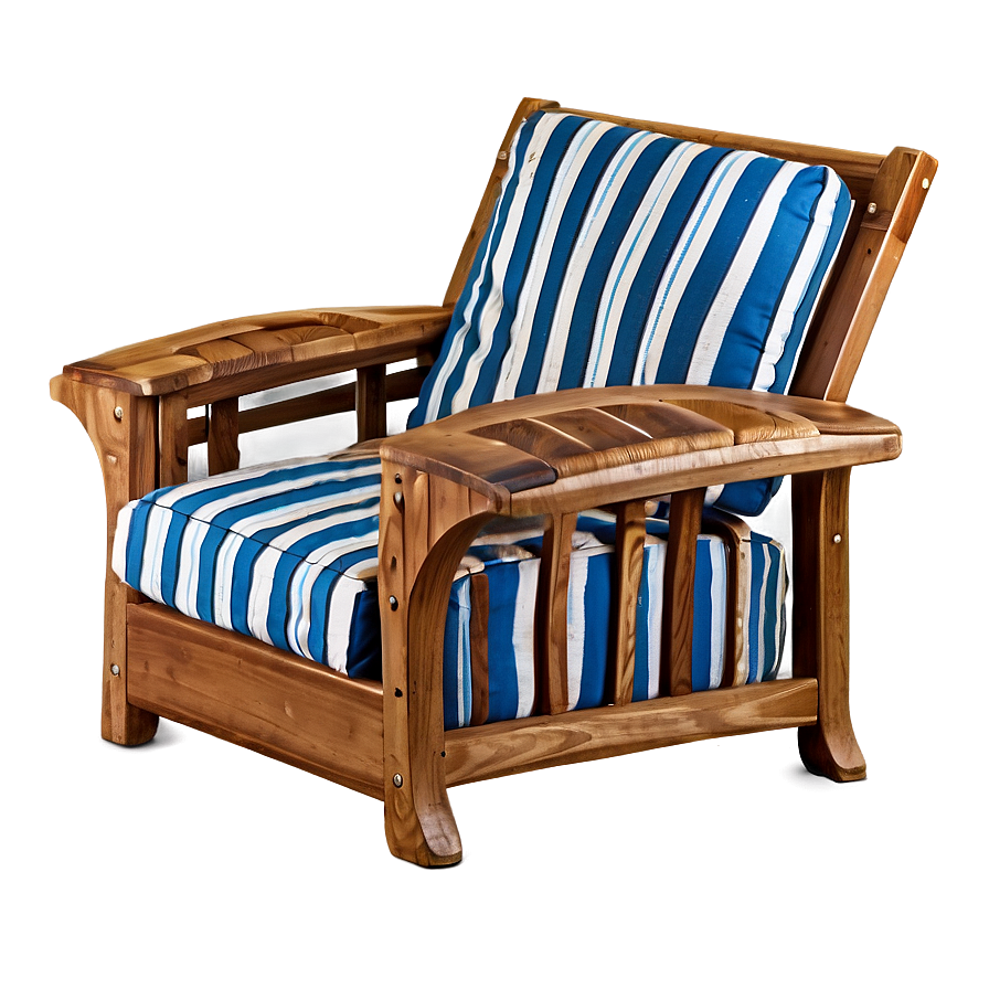 Beach Style Armchair Png 06262024