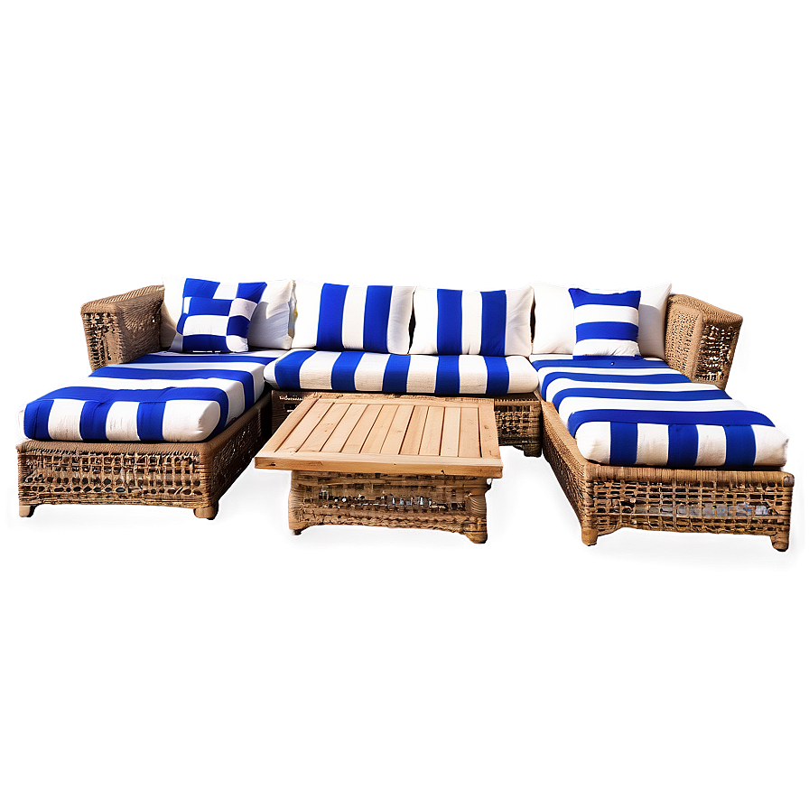 Beach Style Living Room Png 38