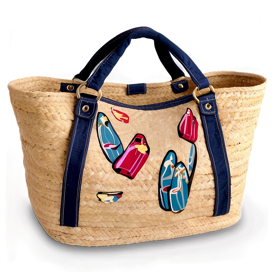 Beach Tote Bag Png 06292024