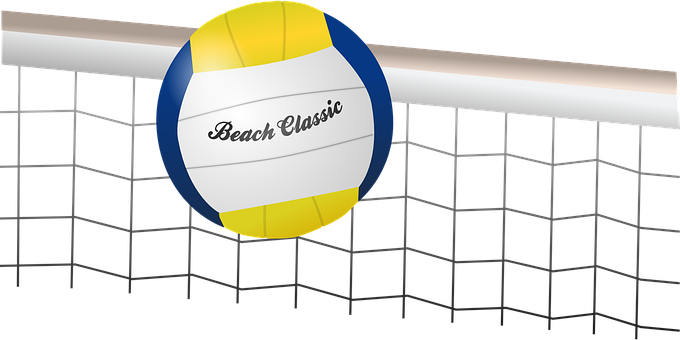 Beach Volleyball Classic Ball Net
