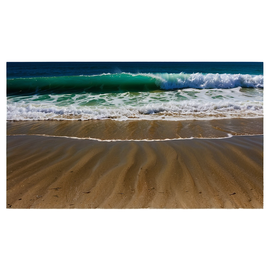 Beach Wave Scenery Png 74
