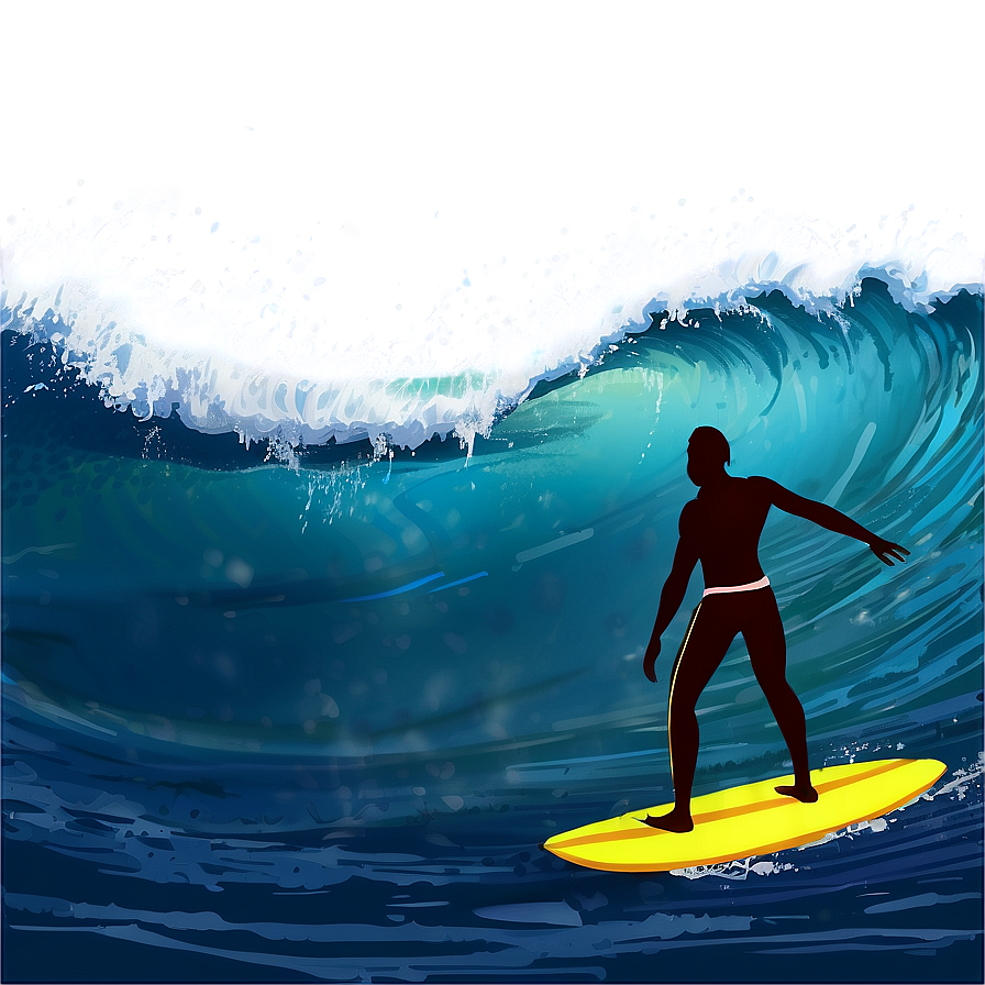 Beach Wave Surfing Png Odl83