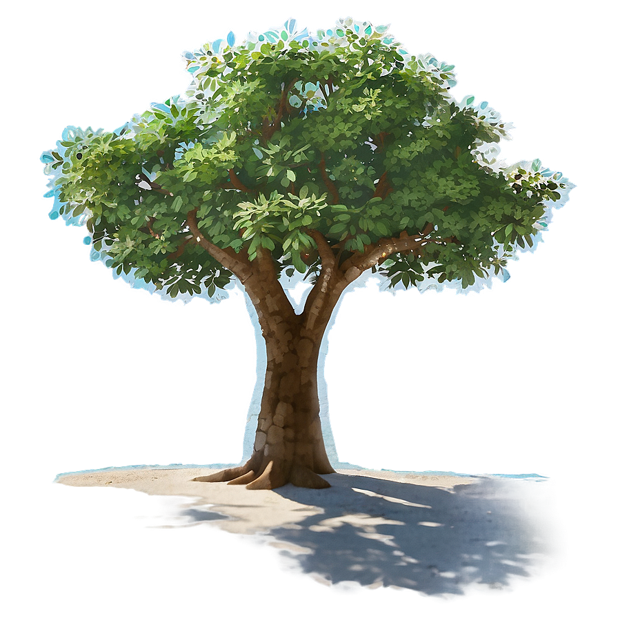 Beachside Tree Shadow Png 15